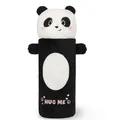 Legami - Super Soft Pencil Case, Panda Theme, Soft Pencil Case, Card with Colour