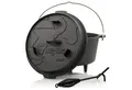 BBQ-Toro Grilltopf Dutch Oven DO9P, 9,0 L Premium Gusseisen Kochtopf, Gusstopf, Gusseisen (3-tlg)