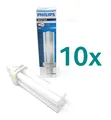 10 x Philips PL-C 13W Energiesparlampe Warmweiß 3000K 2PIN G24D-1 Sockel