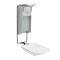 relaxdays Desinfektionsspender 10032720_0 silber Aluminium, Kunststoff 0,5 l, 1 St.
