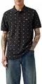 Levis Hm Polo Ebba Geo Jet Black Print P