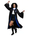 Funidelia Offizielles Ravenclaw Harry-Potter Kostüm für Herren und Damen, Inklusive: Tunika mit aufgedrucktem Patch, Größe M - Outfit für Erwachsene für Partys, Karneval und Halloween