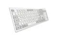 Sharkoon Sharkoon OfficePal K30W, Tastatur Tastatur