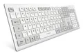 Sharkoon OfficePal K30W weiss DE-Layout Rubberdome
