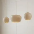 Lucande Hängeleuchte Pendelleuchte Lampe Malisa beige Metall 3-flammig 90 cm540