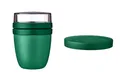 Mepal - Lunchpot Switch Ellipse - mach aus deinem Lunchpot einen Snackpot - Praktischer Müslibecher - Geeignet für Tiefkühler, Mikrowelle & Spülmachine - Vivid Green