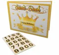 Geburtstag Gästebuch Universell 1-100 Jahre Party Deko Gäste Buch Birthday