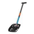 Ortovox Shovel Pro Guide Leichte, kompakte Lawinenschaufel mit Teleskopschaft für Skitouren & professionellen Backcountry Einsatz - Tiefschwarz