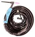 WELDINGER WIG-Schlauchpaket WP26 flex 8 m lang mit 2-poliger Steuerbuchse 13 mm Dorn flexiblem Brennerkopf (SPW11)