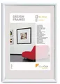 Kunststoff Bilderrahmen Design Frames weiß, 50 x 70 cm  Bilderrahmen