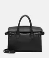 Liebeskind Berlin Schultertasche Satchel, Geräumige Handtasche aus weichem Yak-Leder