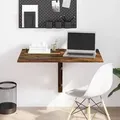 vidaXL Wand-Klapptisch Räuchereiche 100x60x56 cm Holzwerkstoff
