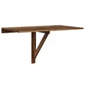 vidaXL Wand Klapptisch Schreibtisch Wandtisch Esstisch Küchentisch PC Tisch Computertisch Stehtisch Holztisch Räuchereiche 100x60x56cm Holzwerkstoff