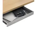 Schubladen-Organizer unter dem Schreibtisch, 41x27x5cm, Hochwertiger Stahl,  Ausziehbarer Platzsparer Grau - Grau