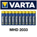 10 x VARTA Power AAA Batterien Micro Industrial Pro  ++ aus 2026 ++  MHD 2035 ++