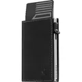 DODENSHA MagSnap RFID-Schutz Slim Wallet Herren - SchwarzSilber