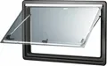 Dometic Ausstellfenster S4 750x600mm | Wohnmobil Fenster | Doppelverglasung | Polyurethan-Rahmen | Fliegengitter