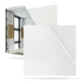 Termofol Heizfolie 230v unter Wandspiegel - Heizmatte Anti-Dampf fur Badezimmer - Badspiegel Heizung Elektrisch - Spiegelheizung Wandheizung Folie - Quadratisch - 64x64 cm(100W)