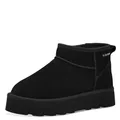 s.Oliver Damen Boots aus Leder Gefüttert, Schwarz (Black), 40 EU