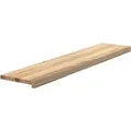 vidaXL Treppenstufen 4 Stk Unbehandelt 120x25x2 cm Massivholz Eiche 3282898