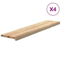 Treppenstufen Holzstufen Treppenauflage 120x25x2 Cm Massivholz Eiche