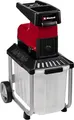Einhell Electric Silent Shredder GC-RS 60 CB (2800 W, max. 45 mm branch diameter, cutting roller, large funnel opening, reverse switch, transparent 60 L collection box, integrated safety switch)