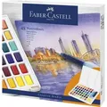 Faber-Castell Aquarellfarben in Näpfchen, 48er Etui