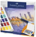 FABER-CASTELL Aquarellfarbe in Näpfchen 48er Etui