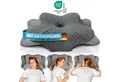 Glückstoff Nackenstützkissen aus Memory Foam, Orthopädisches Kissen für alle Schlaftypen, Füllung: Memory Foam, Kopfkissen Nackenschmerzen