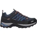 CMP Herren Trekking Schuhe Rigel Low 3Q13247 B.Blue-Flash Orange 39