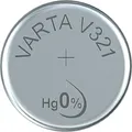 VARTA Batterien V321/SR65 Knopfzelle, 1 Stück, Silver Coin, 1,55V, für elektronische Kleingeräte - Uhren, Autoschlüssel, Fernbedienungen, Waagen
