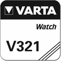 1 x VARTA V321 Uhrenbatterien 1,55 V SR616SW SR65 RW 321 15mAh Knopfzelle
