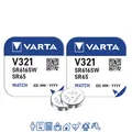 2 x Varta 321 Uhrenbatterien 1,55 V SR616SW SR65 RW 321 15mAh Knopfzelle
