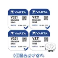 4 x Varta 321 Uhrenbatterien 1,55 V SR616SW SR65 RW 321 15mAh Knopfzelle