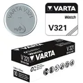 1x V321 Uhren-Batterie Silberoxid-Knopfzelle SR616 SR616SW 1,55V 14mAh von VARTA