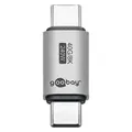 Goobay USB-C-Adapter gerade, USB4 (USB-C, USB-C) (74448)