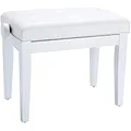 Roland Klavierbank in weißem Satin-Finish mit Vinyl-Sitz – RPB-300WH