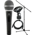 Pronomic DM-58 Vocal Mikrofon mit Schalter Starter SET inkl. Ständer+ Klemme + Kabel