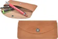Sonnenleder Stiftetui Leder Schlamper Stifteetui Etui Tasche Hawel naturbraun 801-406-01