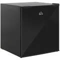 HOMCOM Mini-Gefrierschrank 35 L Gefrierbox elektrisch freistehend 45 W Mini Gefriertruhe Minikühlschrank 41dB -14 bis -24℃ 5-stufige Temperaturregelung 47 x 44,2 x 48,8 cm Schwarz