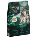 Dehner Wild Nature Hundefutter Auwald, Trockenfutter getreidefrei / zuckerfrei, Kroketten, für ausgewachsene Hunde, Wild, 4 kg