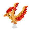 nanoblock Kawada Pokemon Series Moltres Micro-Sized Building Block Set
