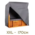 Strandkorb-Schutzhülle AeroProtect XXL - 170 x 98 x 170 cm Strandkorb-Abdeckung