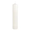 Rayher Stumpenkerze creme rund 30cm 6cm ø 100% Paraffin RAL Taufkerze