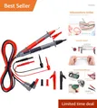 Messleitungen Set 8 Stück Kabelgebunden Multimeter Zubehör Prüfsonden Krokodi...