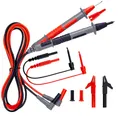 KAIWEETS Multimeter Zubehör Set 8 Stück Krokodilklemmen Mini-Haken Prü