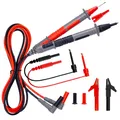 Multimeter Zubehoer Set 8 Stueck Krokodilklemmen Nadelsonden Mini Pruefspitzen