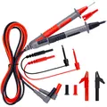 Messleitungen Set 8PCS für Multimeter Prüfsonden Krokodilklemmen und Haken Ka...