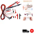 KAIWEETS Multimeter Zubehör Set 8 Stück Krokodilklemmen Mini-Haken Prü