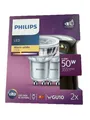 2x Philips GU10 LED Reflektor Glas 4,6W= 230V 50W 355lm 2700K Warmweiß 700cb 36*